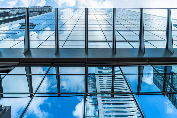 istock modern glass steel architecture 621249094