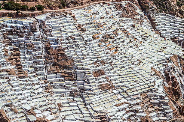 istock Terraced salt mines of Salinas de Maras - Peru 621251560