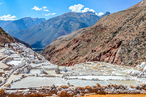 Terraced salt mines of Salinas de Maras - Peru