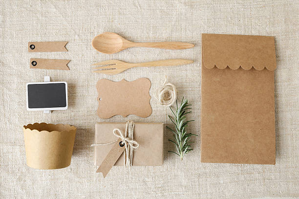 istock Identity branding mockup set. eco concept 621253906