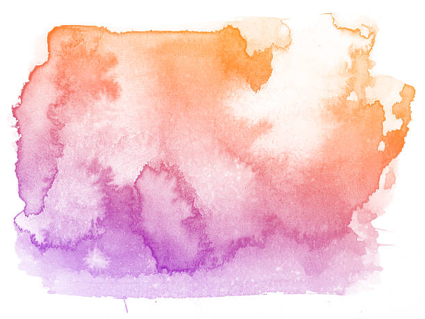 istock Abstract purple watercolor background. 621256504