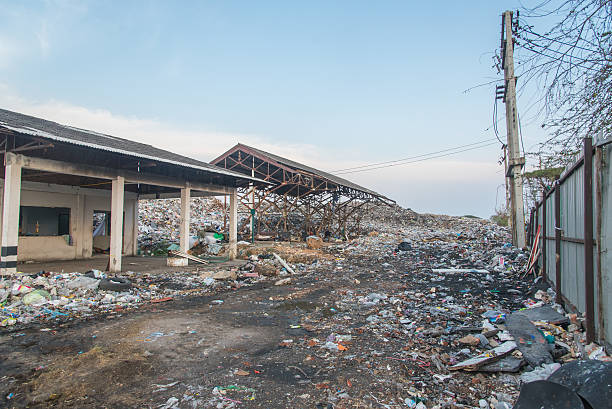 istock Landfill in city,Thailand 621260586