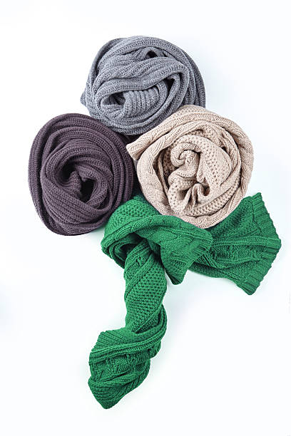 istock Collection of colorful scarf 621262168