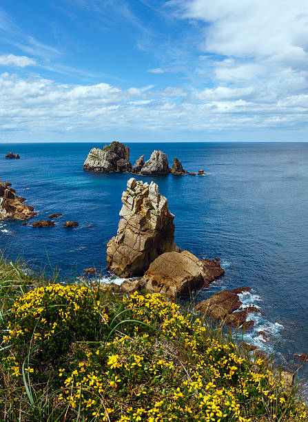 istock Arnia Beach coastline landscape. 621262236