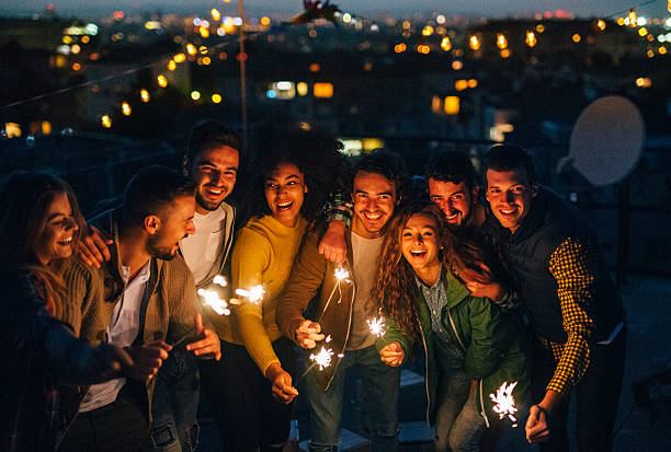istock Celebratng on the roof 621265710
