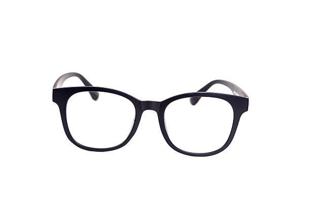 istock Black Eye Glasses Isolated on White blackground 621266304