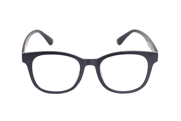 istock Black Eye Glasses Isolated on White blackground 621266476