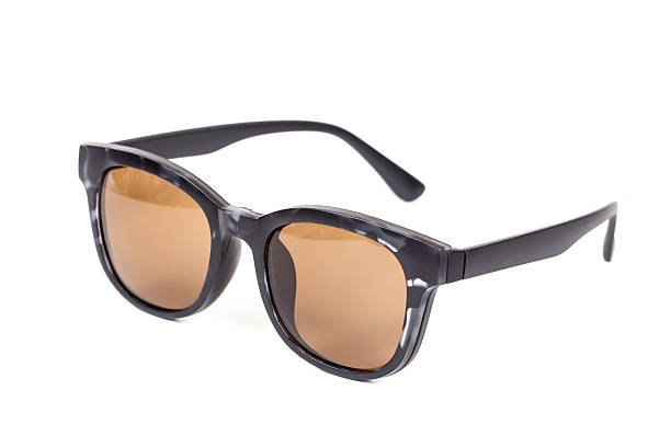 istock Black Eye Glasses Isolated on White blackground 621266492