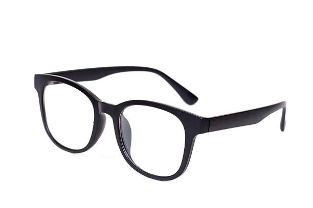 istock Black Eye Glasses Isolated on White blackground 621266670