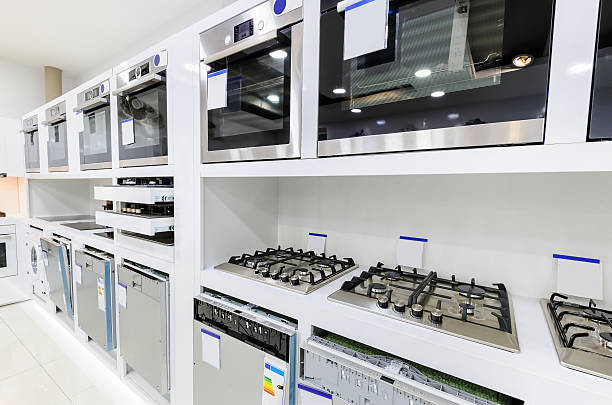 istock Home appliance in the store 621266782