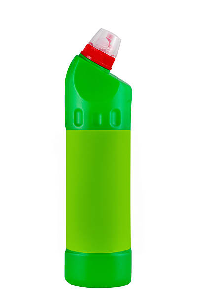 istock Cleaning product bottle isolated on white background 621270844
