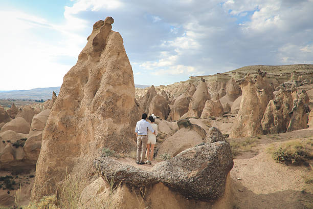 istock Newlyweds in Cappadocia, Turkey 621348650