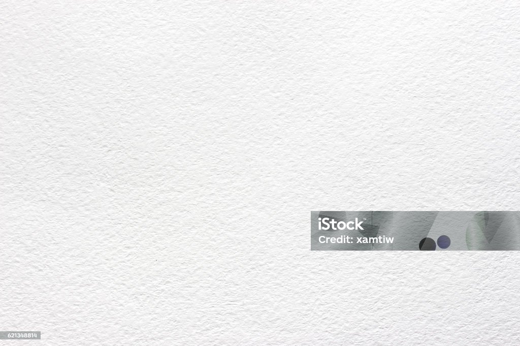 Papier aquarelle à texture blanche - Photo de En papier libre de droits