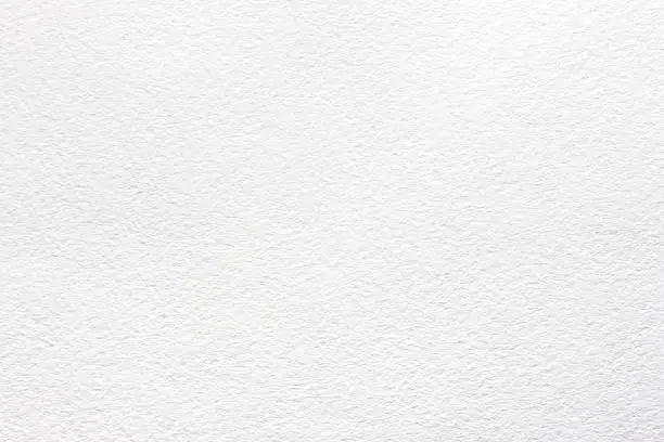 White texture of watercolor paper, gray background