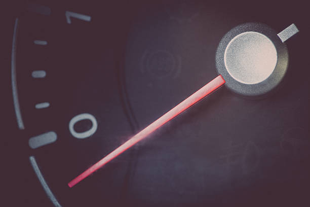 istock Car tachometer detail 621350328