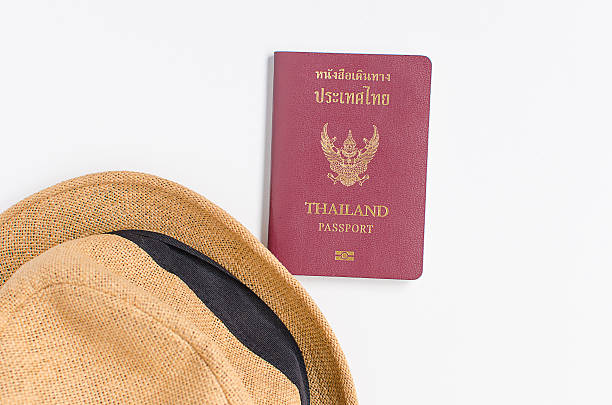 istock Thailand Passport , brown has. 621350888