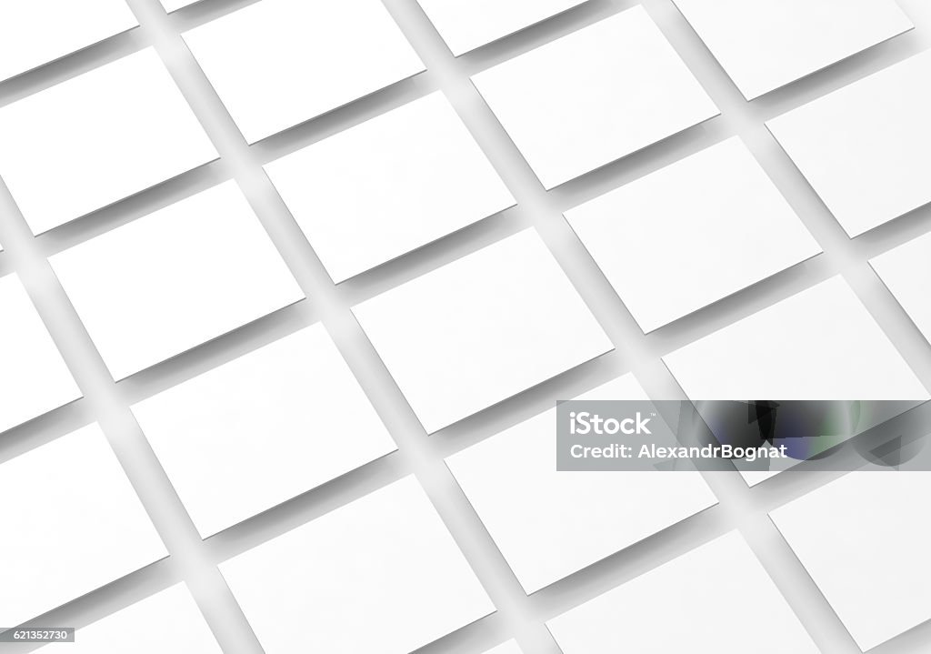 Blank white rectangles field for web site design mockup Blank white rectangles field for web site design mockup, clipping path, 3d rendering. Pc screen app interface mock up. Website ui template browser display. Online application presentation. Template Stock Photo