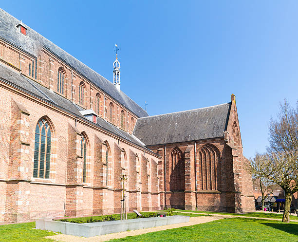 saint vitus church in naarden, netherlands - st vitus katedrali stok fotoğraflar ve resimler