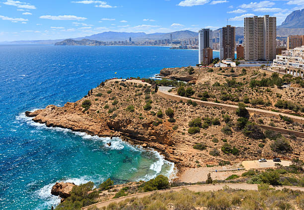 istock Benidorm city coast view (Spain). 621353940