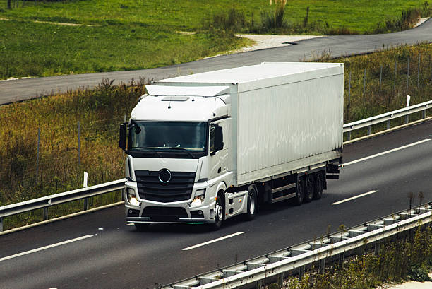 istock Truck on highway 621354126