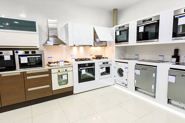 istock Home appliance in the store 621355306