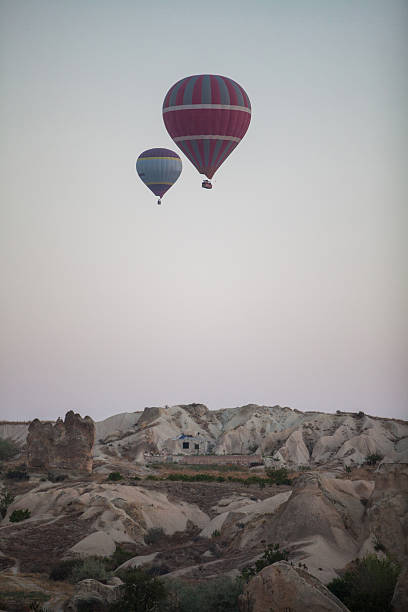 istock Hot air balloons in Cappadocia 621355476