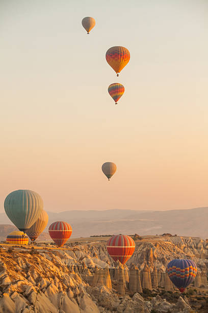 istock Hot air balloons in Cappadocia 621355630