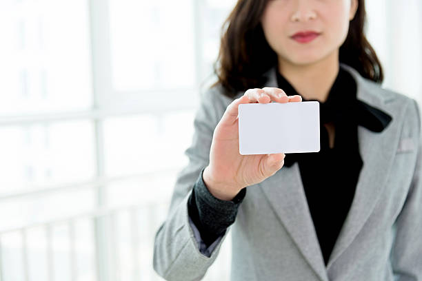 istock Blank business card 621359640