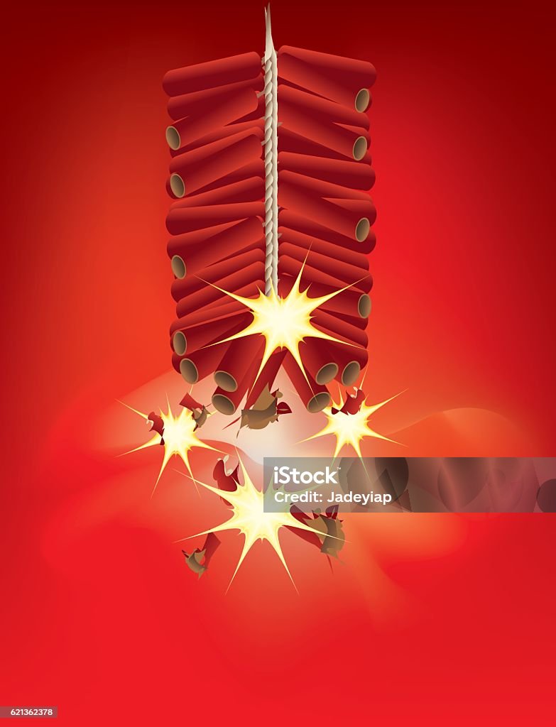 Exploding Firecracker Art Firecrackersexploding Stock Illustration - Download Image Now ...
