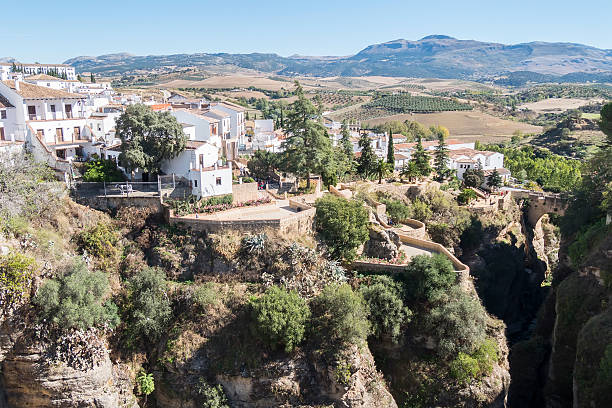 istock View from the new Bridge over River in Ronda, Malaga, 621363276