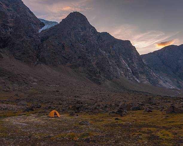 istock Base camping in Auyuittuq National Park scenery, Nunavut, Canada. 3/3 621365156