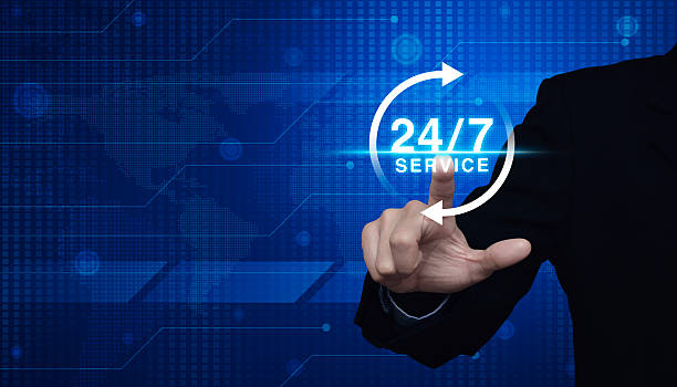 istock Full time service, Elements of this image furnished by NASA 621365748