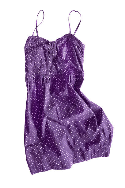 istock Purple sundress isolated 621366224