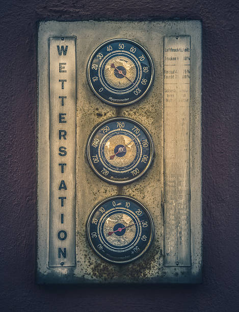 istock Weather station still life 621366232