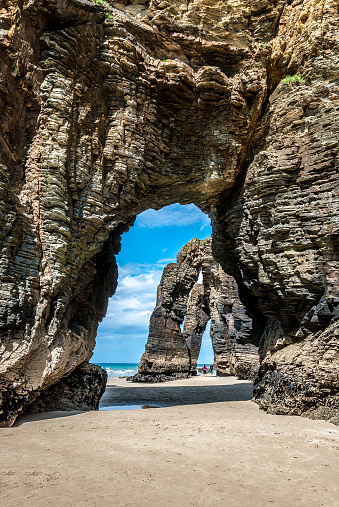 Arcos mosquistres naturales Playa de catedrales España photo