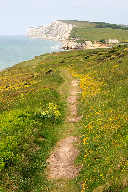 istock Coastal Path. Isle of Wight 621366822