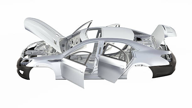 istock body car with no wheel side view without shadow 621368912