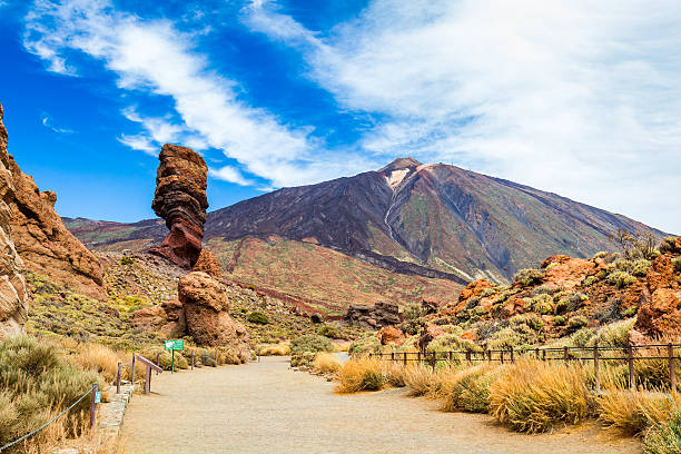 istock Teide National Park Roques de Garcia in Tenerife 621370366