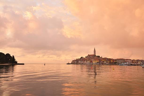 istock Beautiful sunset in Rovinj, Croatia 621373736