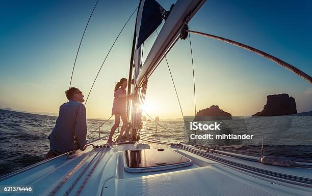 Yacht Stock Photo - Download Image Now - Activity, Adult, Adventure