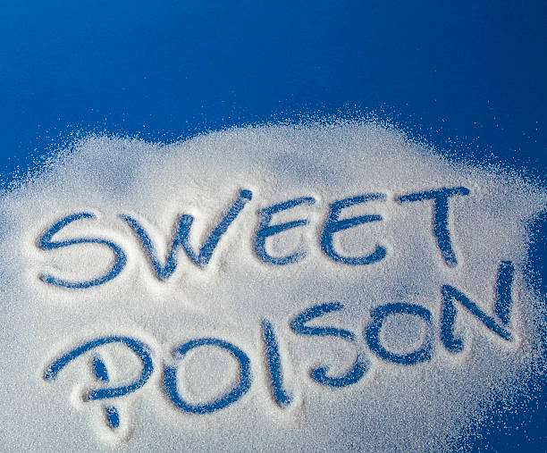 istock SWEET POISON written with sugar 621396038