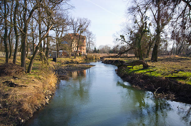 istock Bystrzyca river in Wroclaw - Poland 621465246