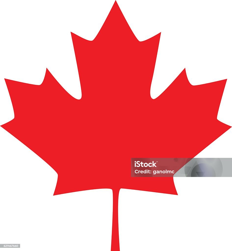 Canadian maple leaf icon. Vector illustration Canadian maple leaf icon. Vector element for your design Canada stock vector