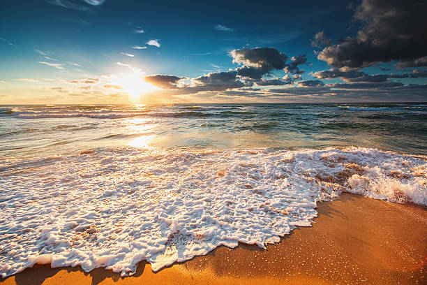 istock Beautiful cloudscape over the sea 621468452