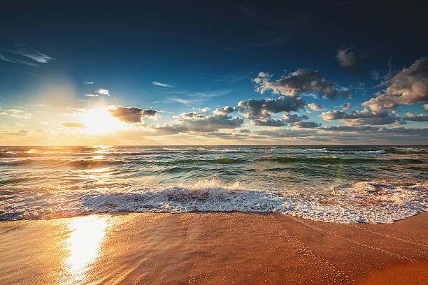 istock Beautiful cloudscape over the sea 621468544