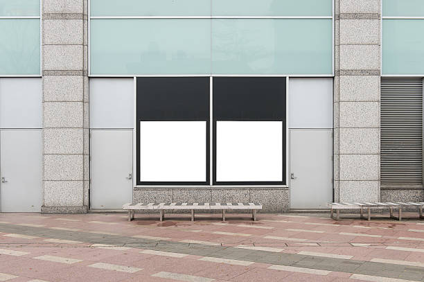 istock Large blank billboard on a street wall 621477062