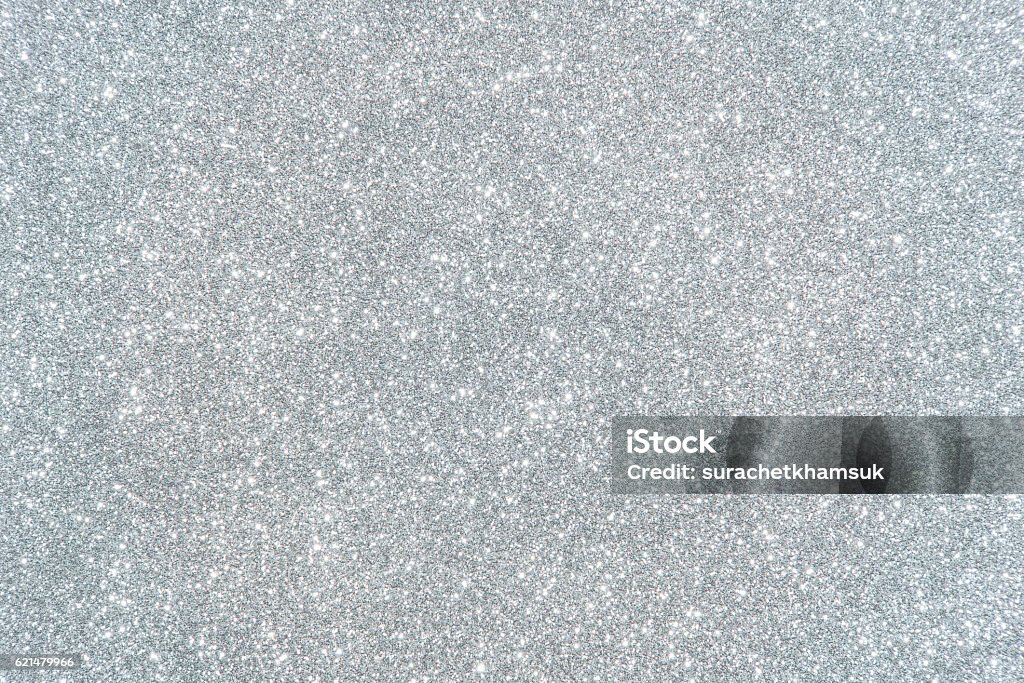 silver glitter texture abstract background silver glitter texture christmas abstract background Glittering Stock Photo