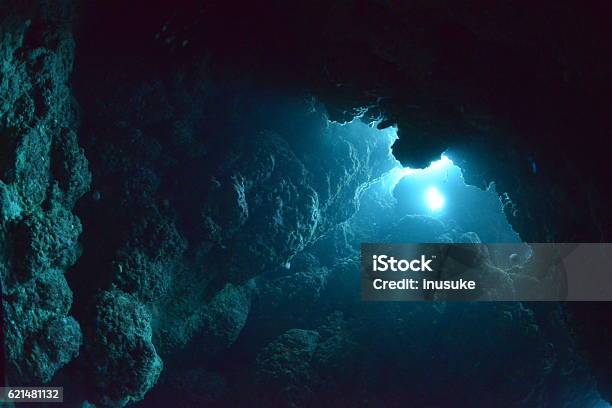 Cave Diving Stock Photo - Download Image Now - Deep, Sea, Cave