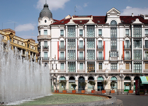 View of typical building in Valladolid, Castilla y Leon,Spain