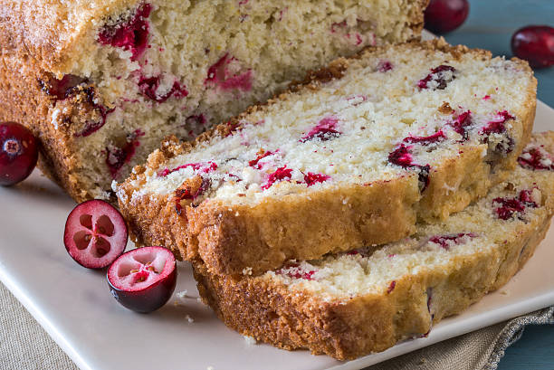 istock Cranberry Bread Loaf and Slices 621483530